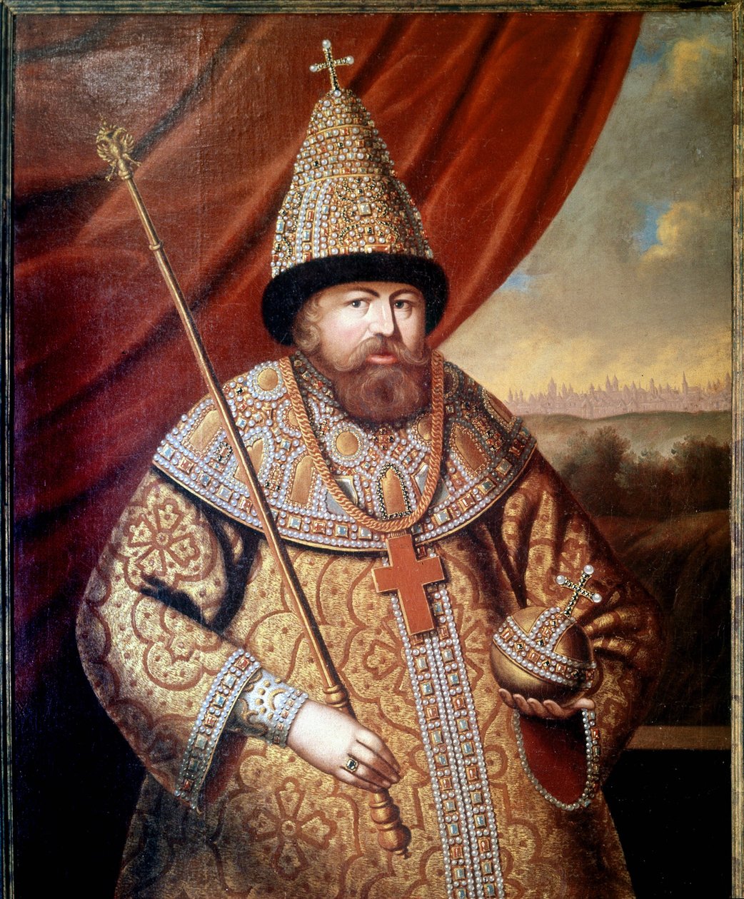 صورة أليكسيوس مايكلوفيتز (1645 - 1676). جريبشولم ستوكولم. بواسطة فنان غير معروف