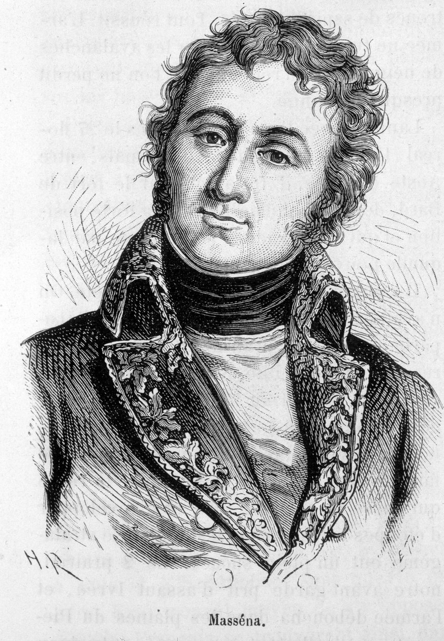 صورة لأندريه ماسينا (1756-1817) ، مارشال فرنسا. بواسطة فنان غير معروف