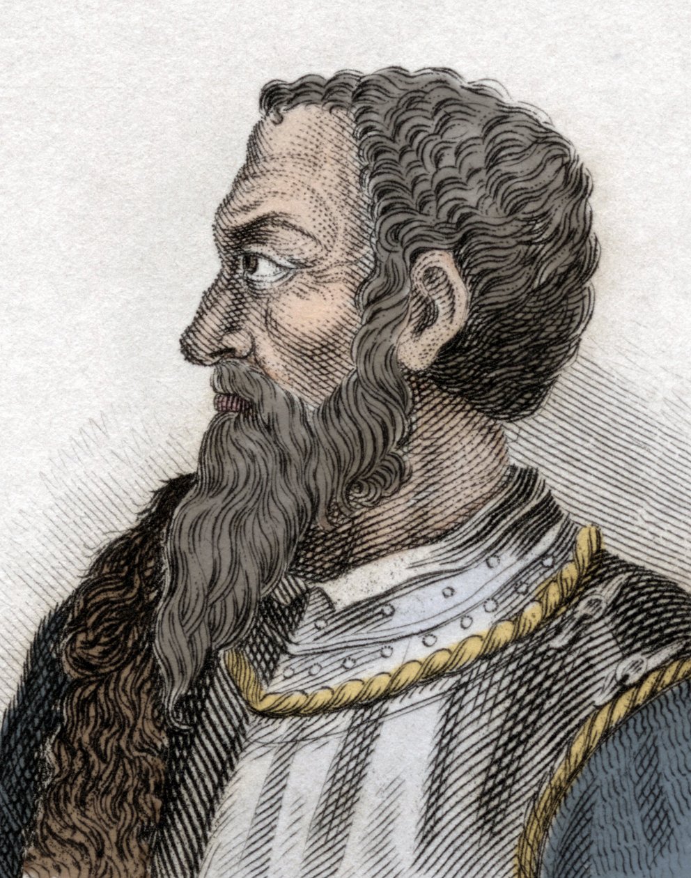 صورة لأندريا دوريا (1466-1560) ، رجل حرب إيطالي. بواسطة فنان غير معروف