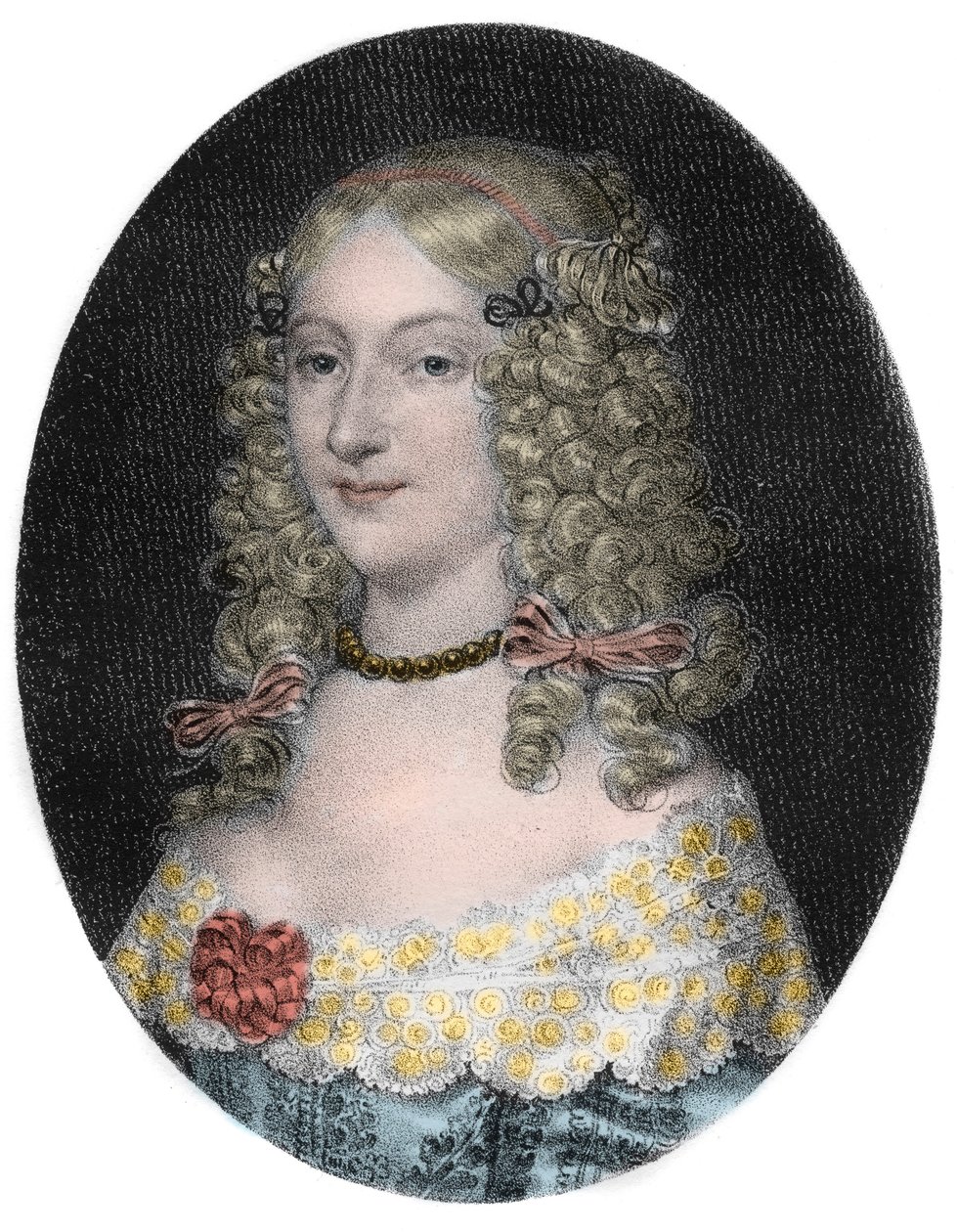 صورة آن جينيفيف دي بوربون كوندي (1619-1679) دوقة لونجفيل - صورة آن جينيفيف دي بوربون كوندي (آن جينيفيف دي بوربون كوندي) ، دوقة لونجفيل (1619-1679) نقش القرن التاسع عشر بواسطة فنان غير معروف