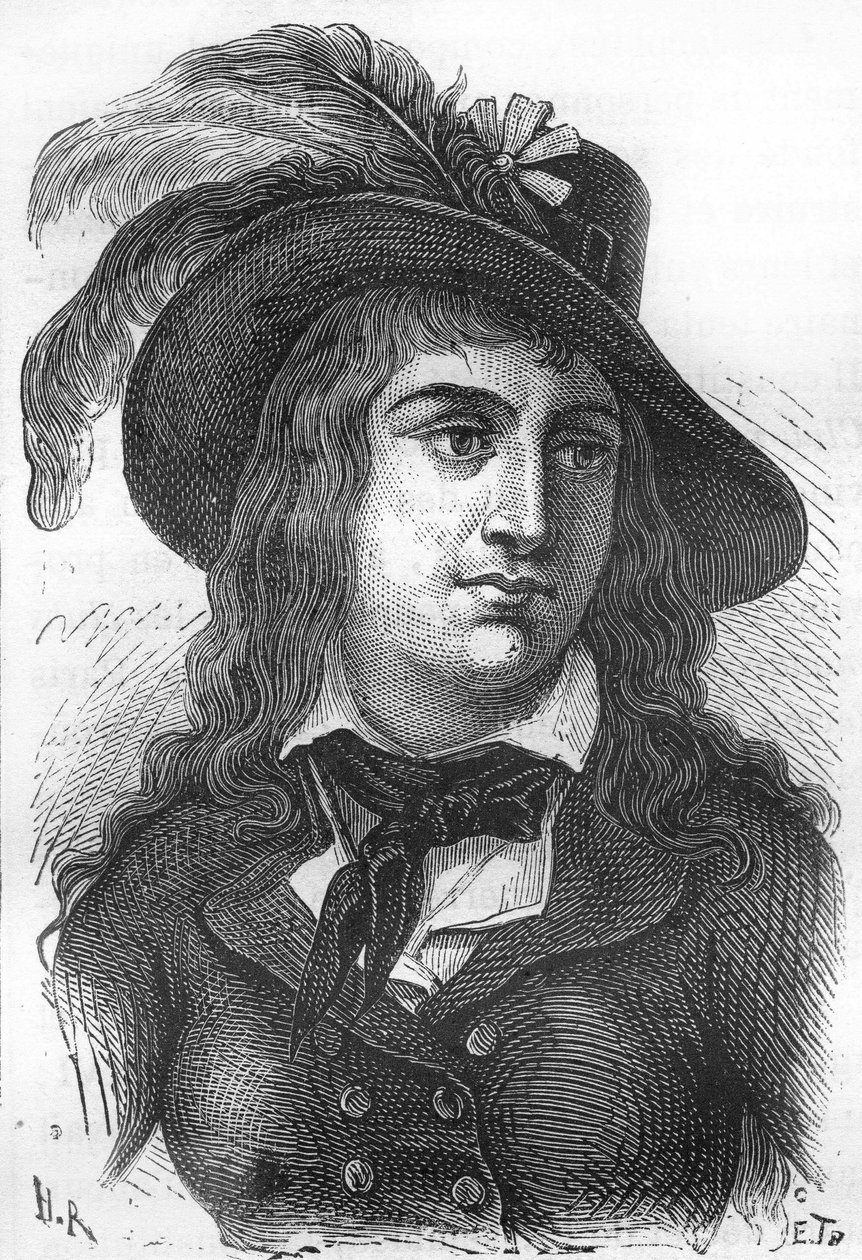 صورة آن جوزيف تيروان ، المعروفة باسم Théroigne de Méricourt (1762-1817) ، الثورية الفرنسية. بواسطة فنان غير معروف