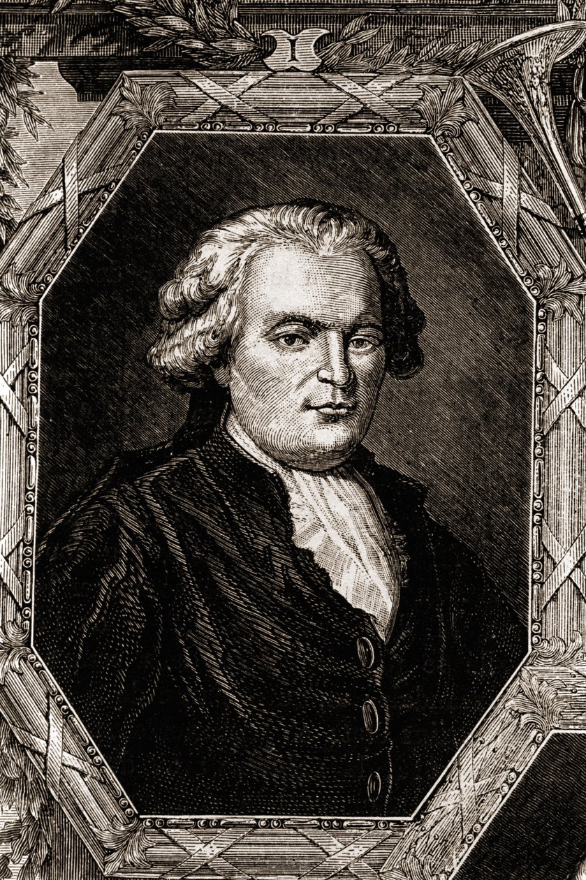صورة أنثلم بريلات - سافارين. القاضي والكاتب الفرنسي (1755-1826) ، مؤلف كتاب Physiologie du goût (1826) ، مجموعة تأملات حول ملذات الطاولة جين أنثيلمي بريلات سافارين (بريات سافارين) (1755-1826) غاسترو الفرنسية بواسطة فنان غير معروف