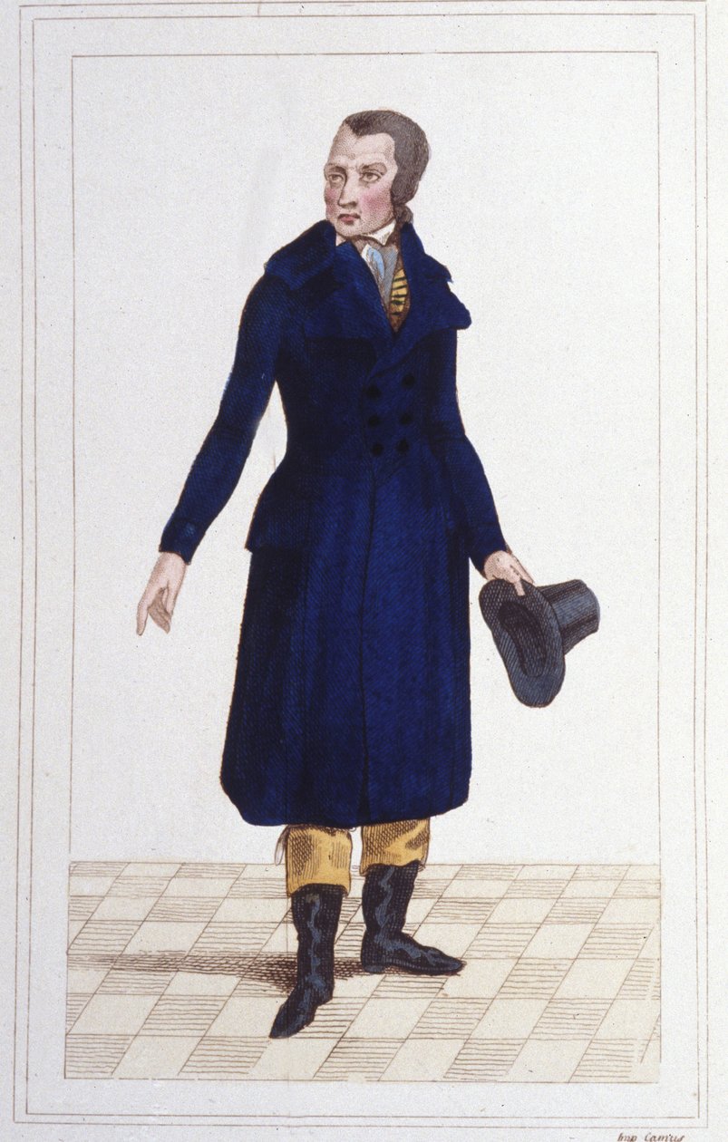 صورة أنطوان كوينتين فوكير تينفيل (1746 - 1795) ، قاضٍ فرنسي وسياسي نقش 1830 بواسطة فنان غير معروف