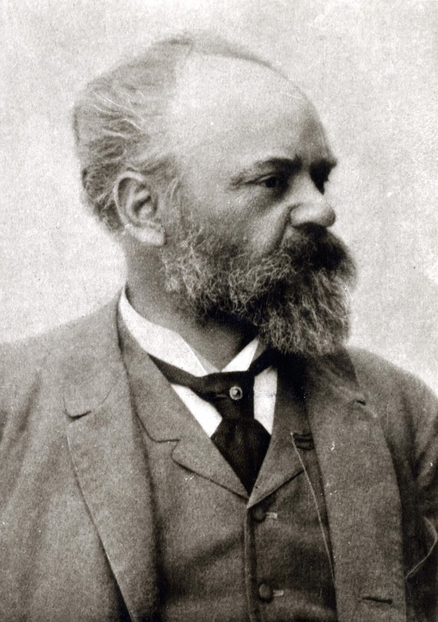 صورة أنطون (أنتونين) دفوراك (1841 - 1904) ، الملحن التشيكي. بواسطة فنان غير معروف