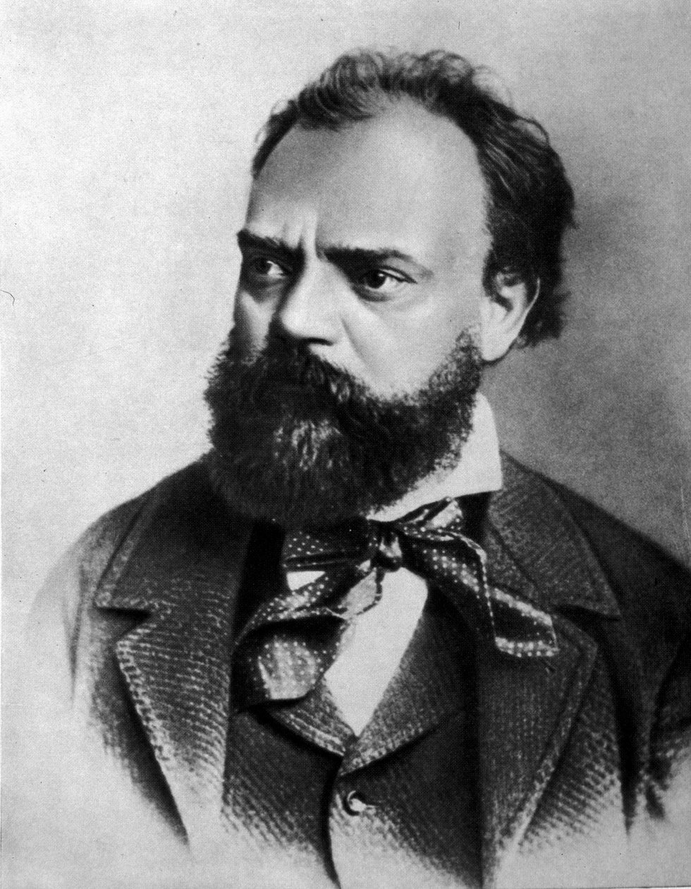 صورة أنطون (أنتونين) دفوراك (1841 - 1904) ، الملحن التشيكي. بواسطة فنان غير معروف