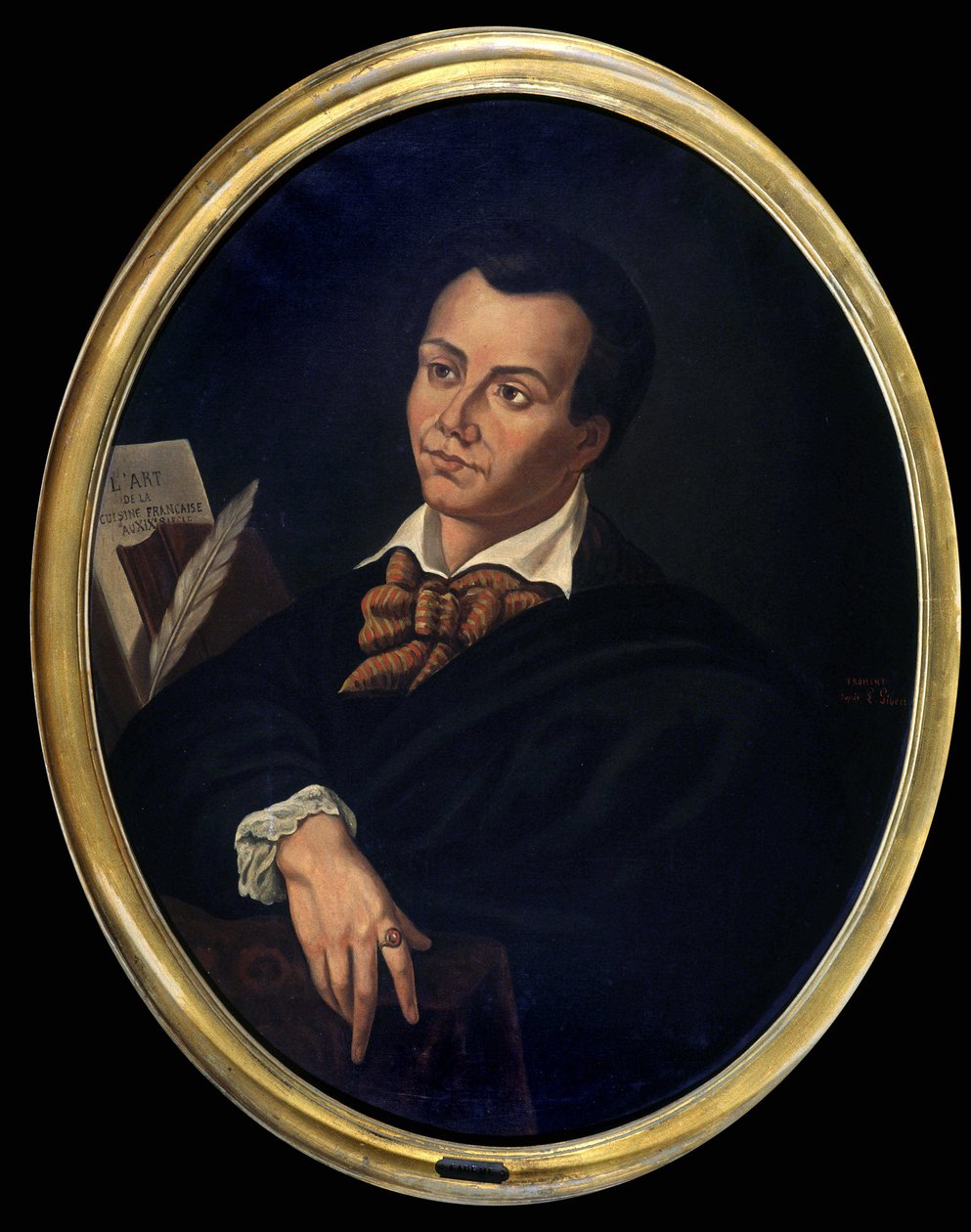 صورة أنطونين كاريم (1783 - 1833) طباخ - رسم ، آل. مؤسسة اسكوفر بواسطة فنان غير معروف