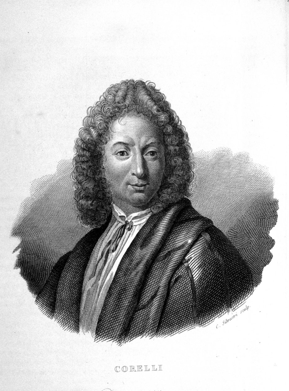 صورة لأركانجيلو كوريلي (1653 - 1713) بواسطة فنان غير معروف