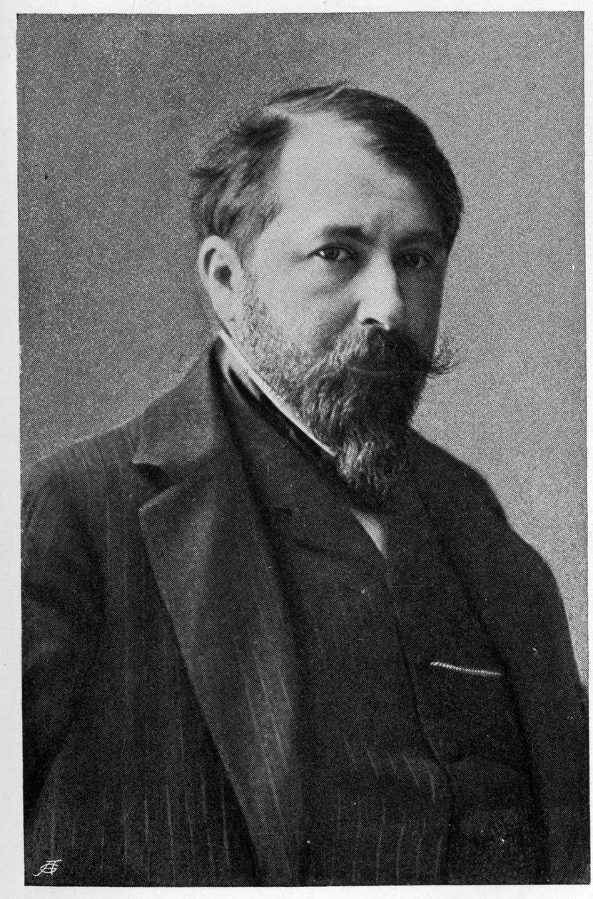 صورة لأرثر شنيتزلر (1862-1931) ، كاتب وطبيب يهودي نمساوي. بواسطة فنان غير معروف