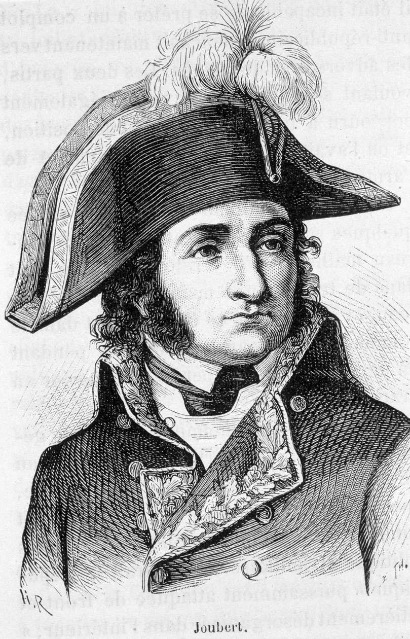 صورة بارتيليمي كاثرين جوبير (1769-1799) ، جنرال فرنسي ، قُتلت في معركة نوفي. بواسطة فنان غير معروف