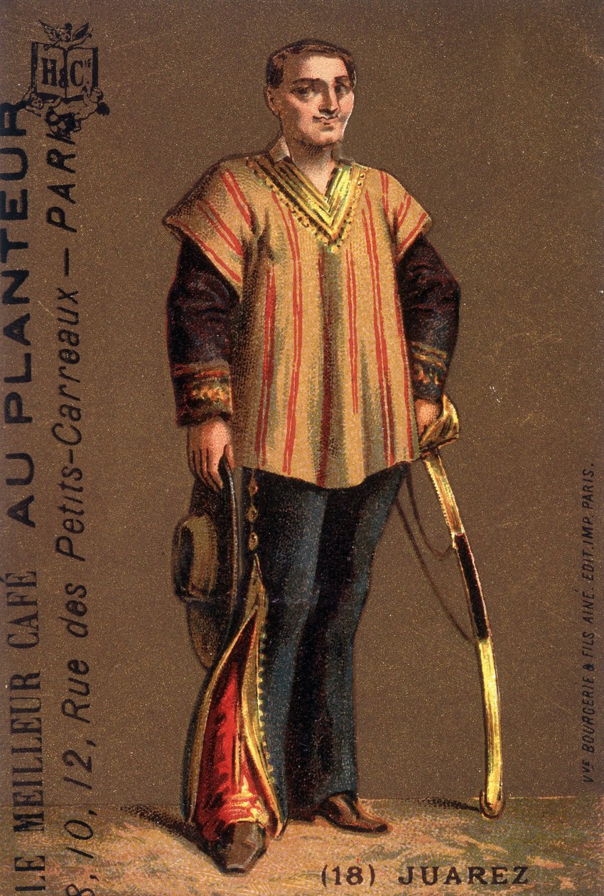 صورة لبينيتو خواريز (1806-1872) ، سياسي مكسيكي. بواسطة فنان غير معروف