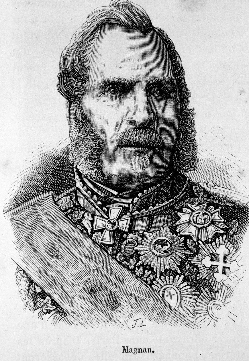 صورة لبرنارد بيير ماجنان (1791-1865) ، مارشال فرنسا. بواسطة فنان غير معروف