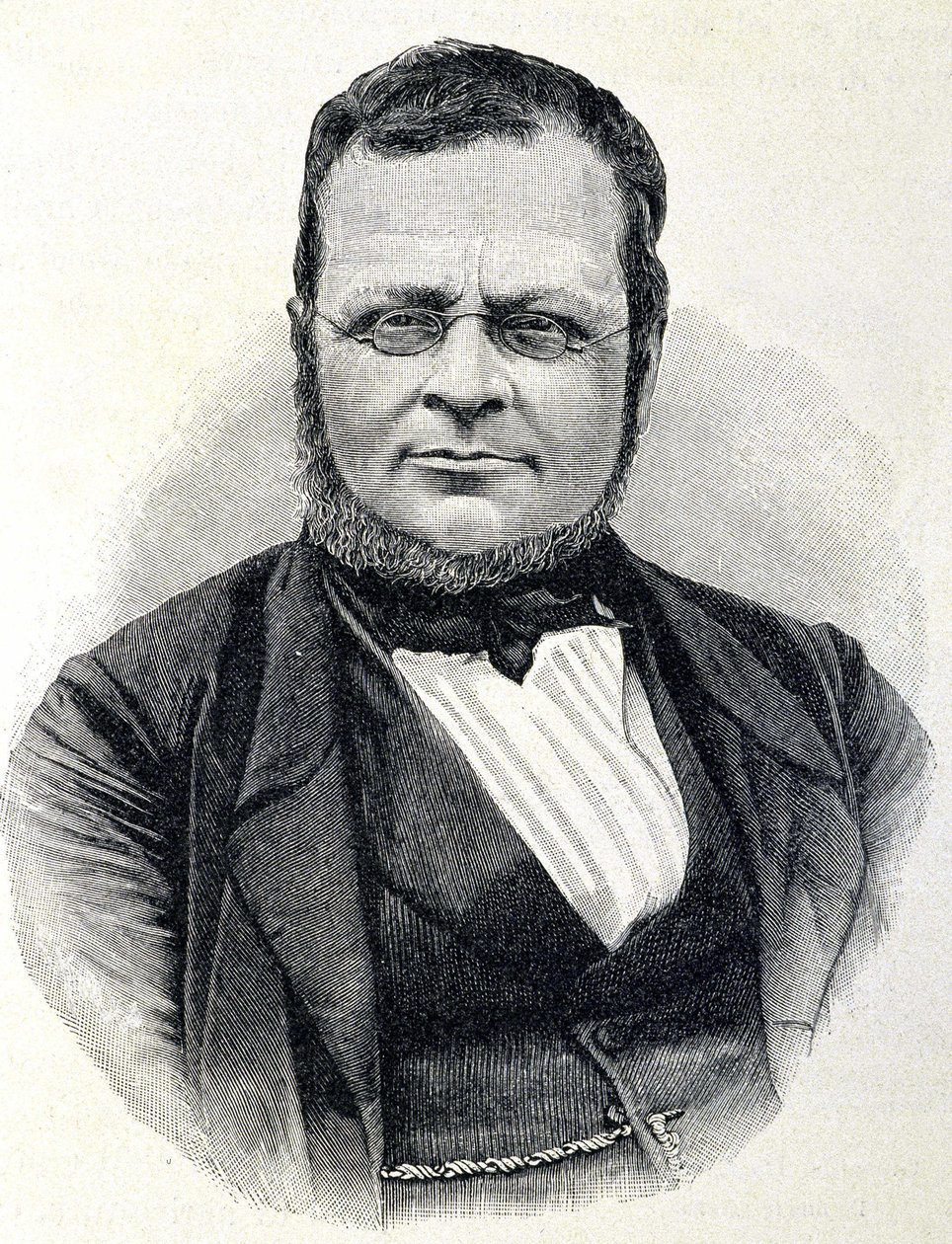 صورة لكاميلو بينسو ، كونت كافور (1810-1861) ، رجل دولة إيطالي ، بعد صورة عام 1860 بواسطة فنان غير معروف