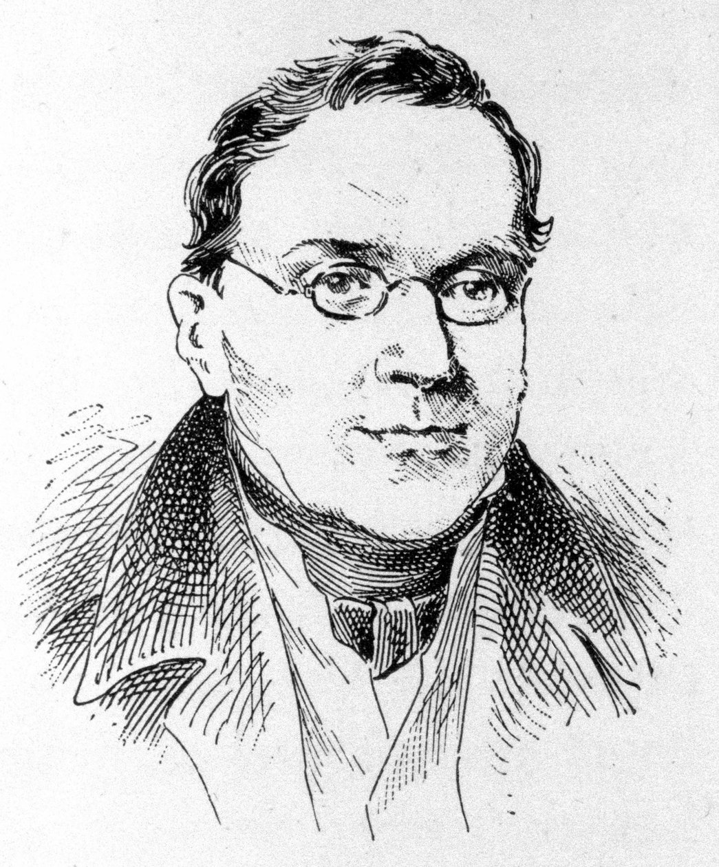 صورة لكارل تشيرني (1791-1857). عازف البيانو والملحن في فيينا. بواسطة فنان غير معروف