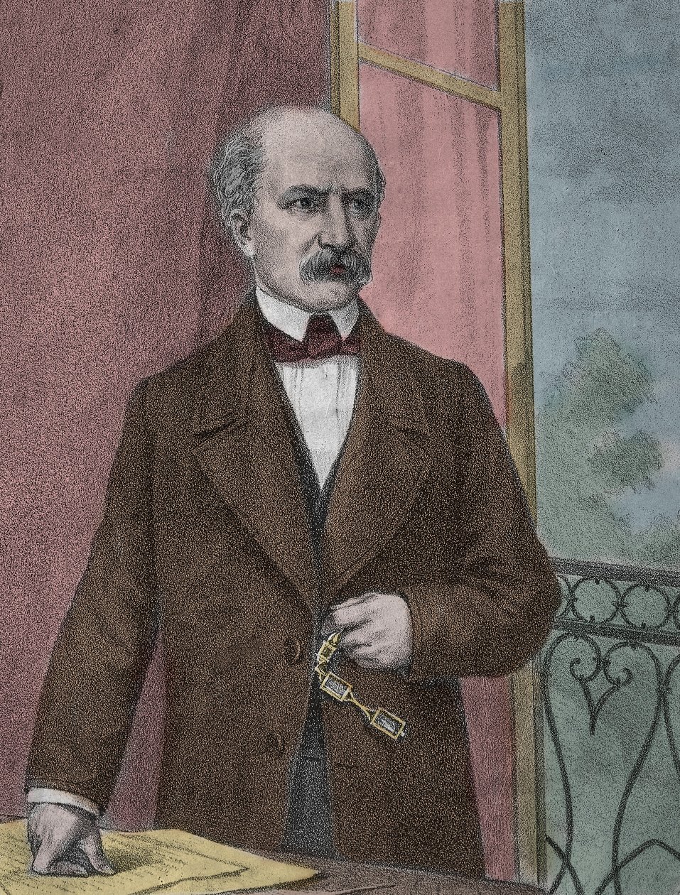 صورة كارلو كاتانيو (1801-1869) ، الوطني الإيطالي ، الفيلسوف - صورة الوطني ، الفيلسوف ، المفكر السياسي كارلو كاتانيو (1801-1869) بواسطة فنان غير معروف