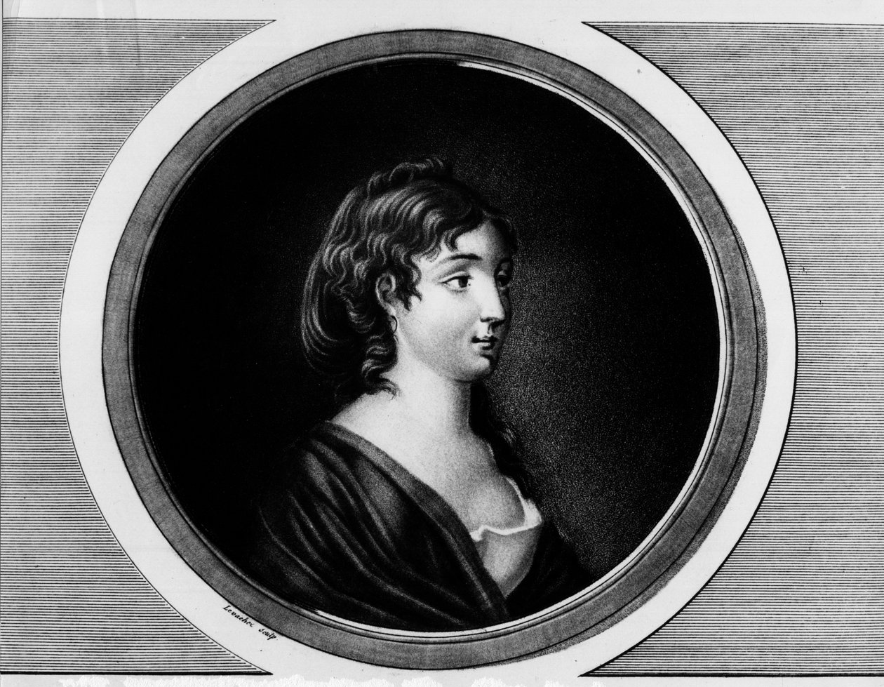 Portrait of Cecile-Aimee Renault (Aimee-Cecile or Aimee Cecile Renaud بواسطة فنان غير معروف