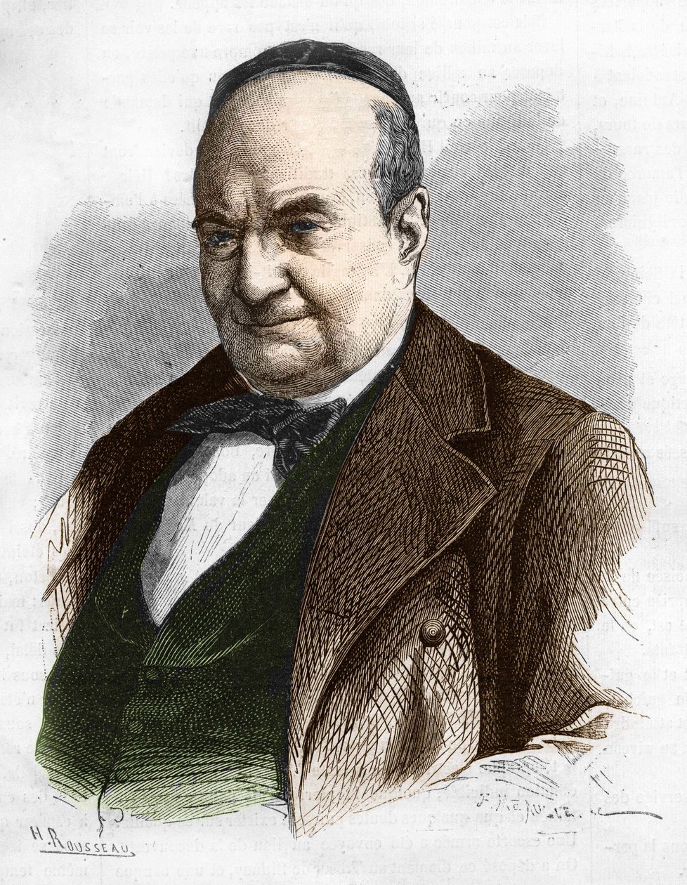 بورتريه تشارلز أوغستين سانت بوف (1804 - 1869) (سانت بوف) ، كاتب وصحفي وناقد أدبي. بواسطة فنان غير معروف