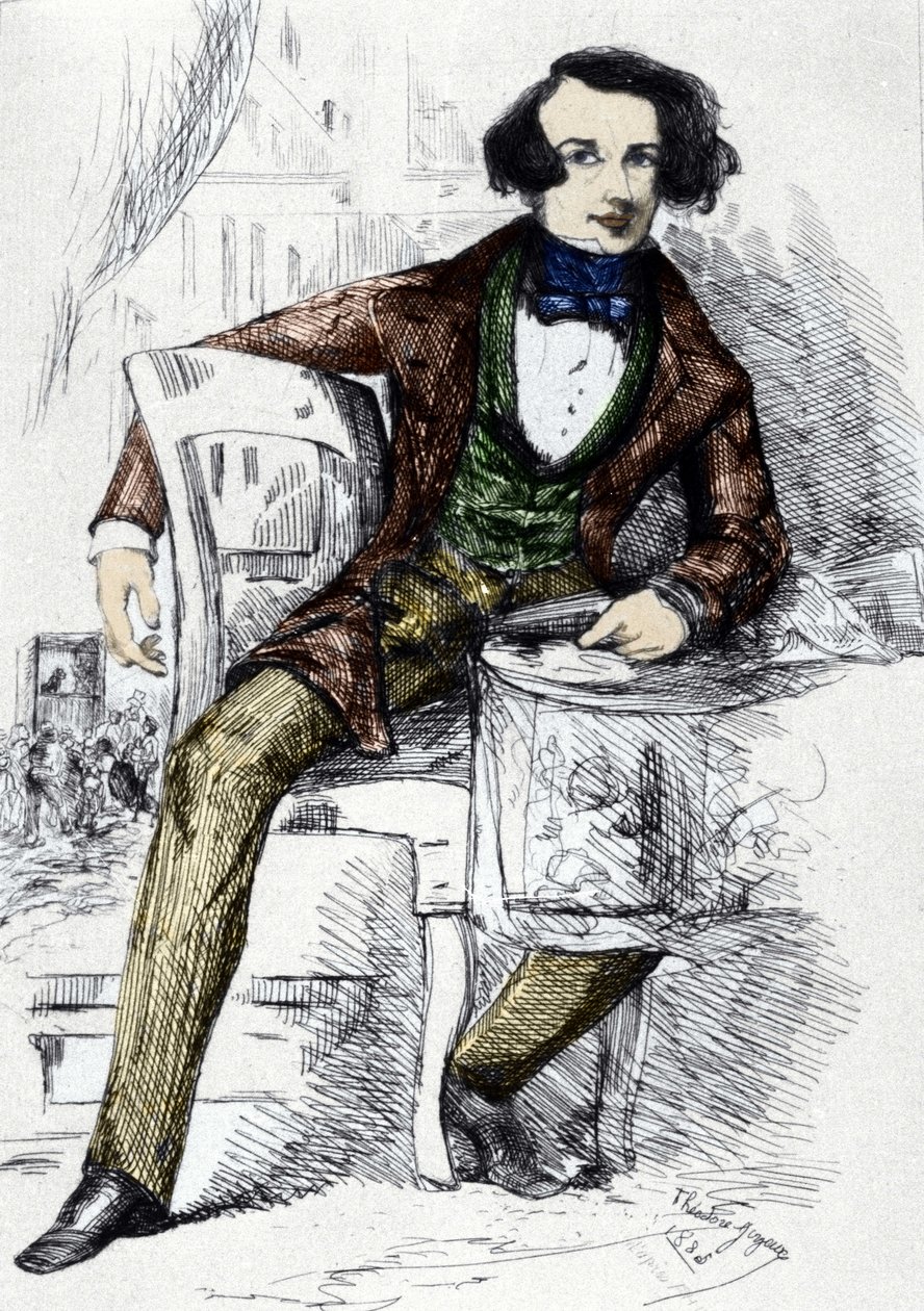 صورة تشارلز ديكنز (1812-1870) ، كاتب إنجليزي. بواسطة فنان غير معروف