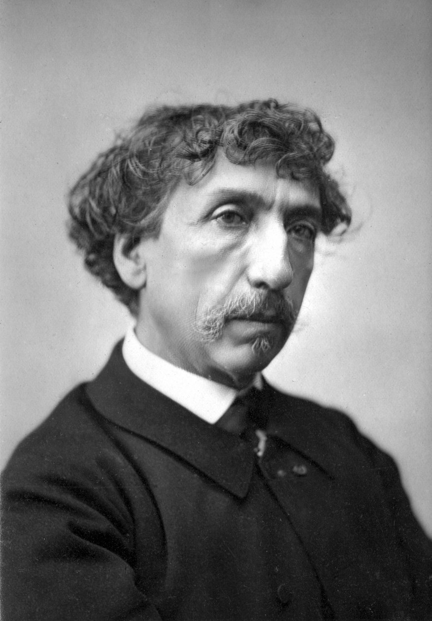 صورة تشارلز غارنييه (1825 - 1898). بواسطة فنان غير معروف