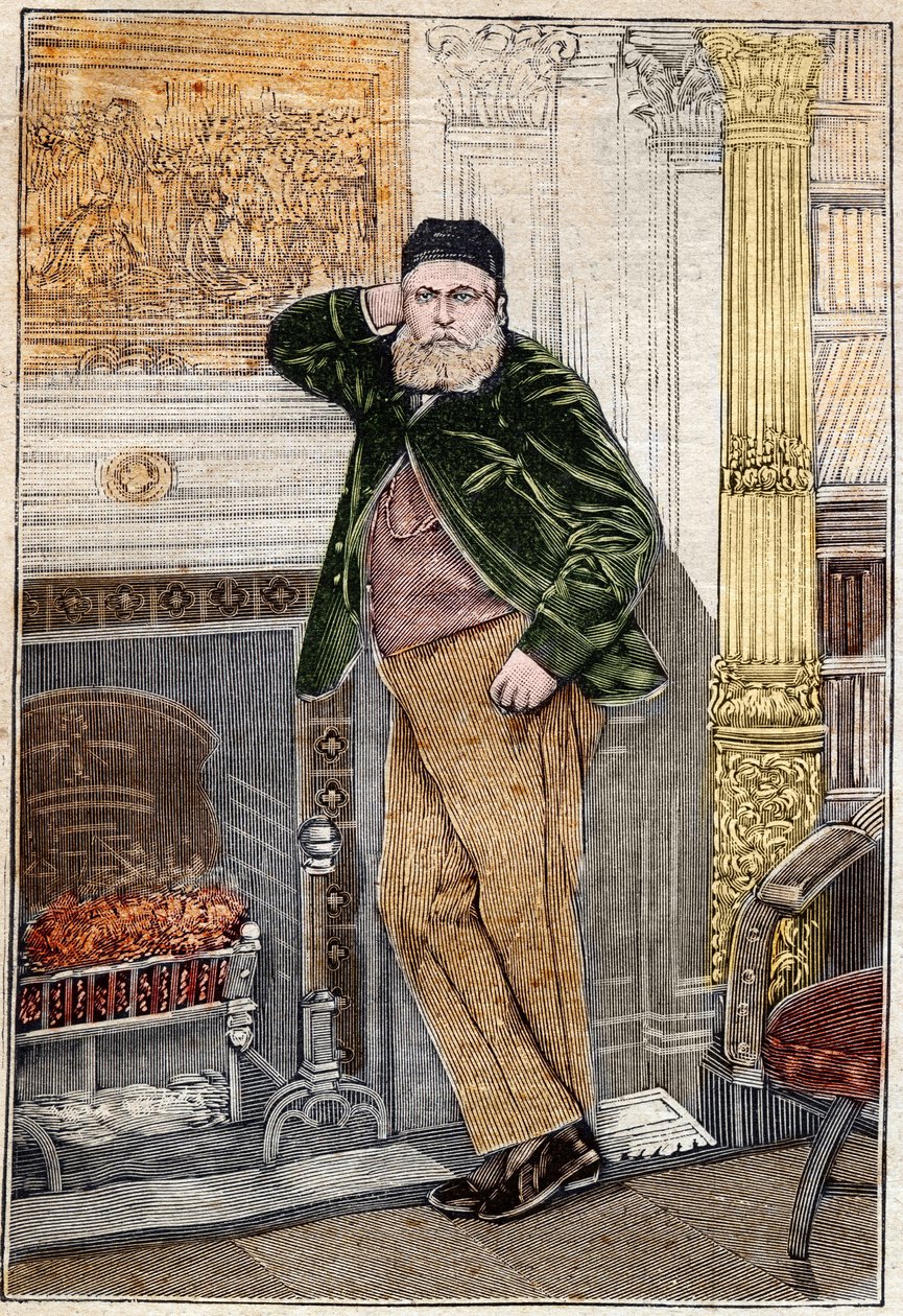 صورة تشارلز جونود (1818-1893) ، الملحن الفرنسي. بواسطة فنان غير معروف