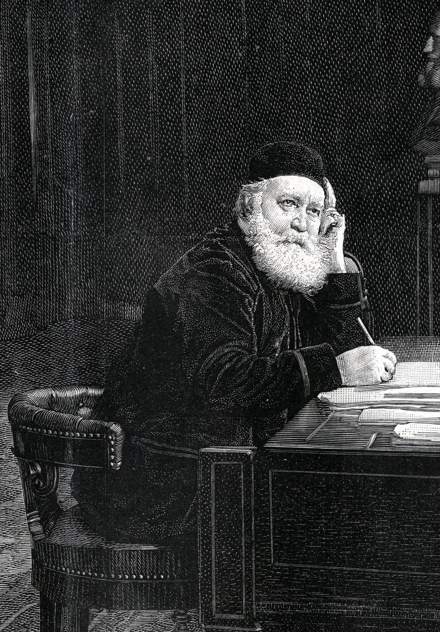 صورة تشارلز جونود (1818-1893) ، الملحن الفرنسي. بواسطة فنان غير معروف