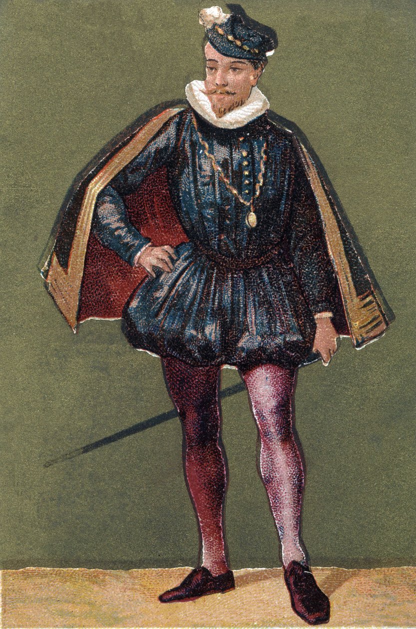 صورة لتشارلز التاسع (1550-1574) ، ملك فرنسا. بواسطة فنان غير معروف