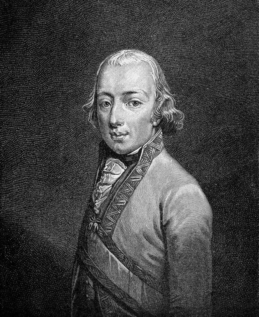صورة لتشارلز هابسبورغ ، المعروف باسم الأرشيدوق تشارلز (1771-1847) ، الجنرال النمساوي. بواسطة فنان غير معروف