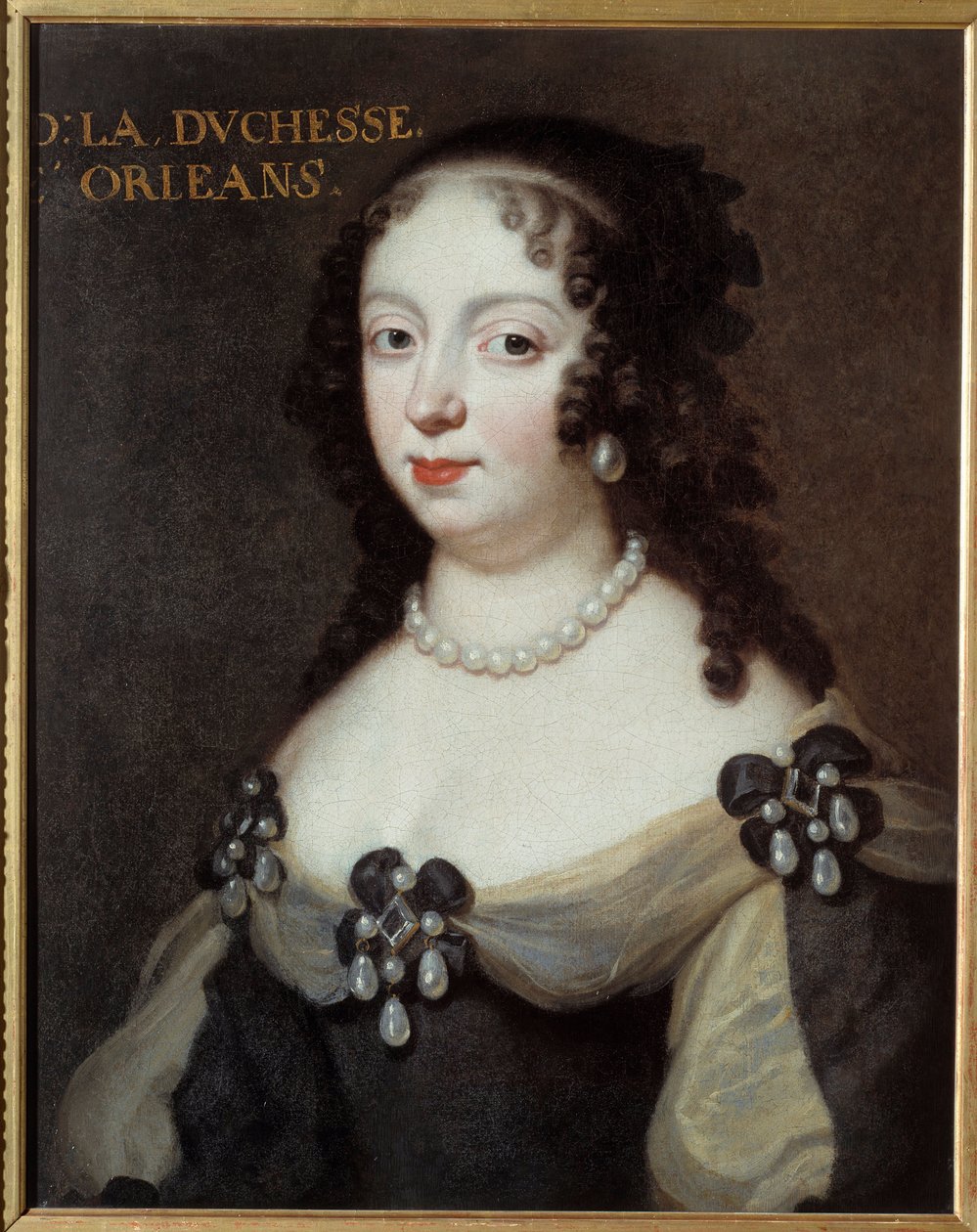 صورة شخصية لشارلوت إليزابيث دي بافيير (1652-1722) دوقة أورليانز تدعى مدام بالاتين. لوحة مجهولة من القرن السابع عشر. زيت على قماش. مو ، متحف بوسيه - صورة شارلوت إليزابيث من بافاريا (1652-1722) ، الأميرة بالاتين ودو بواسطة فنان غير معروف