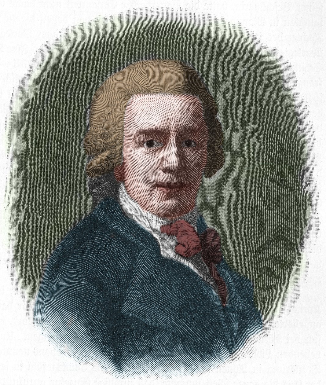 صورة لكريستيان جوتفريد كورنر (1756-1831) فقيه ألماني ، صديق فريدريش شيلر. بواسطة فنان غير معروف
