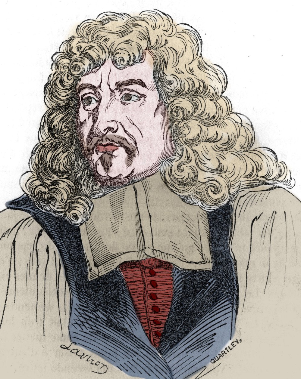 صورة لكلود بالين (1615-1678) ذات الرأس الذهبي لحكم لويس الرابع عشر. بواسطة فنان غير معروف