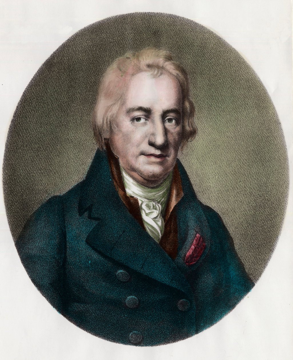 صورة لكلود بيرثوليت (1748 - 1822) الكيميائي الفرنسي. نقش القرن التاسع عشر. مجموعة خاصة. بواسطة فنان غير معروف