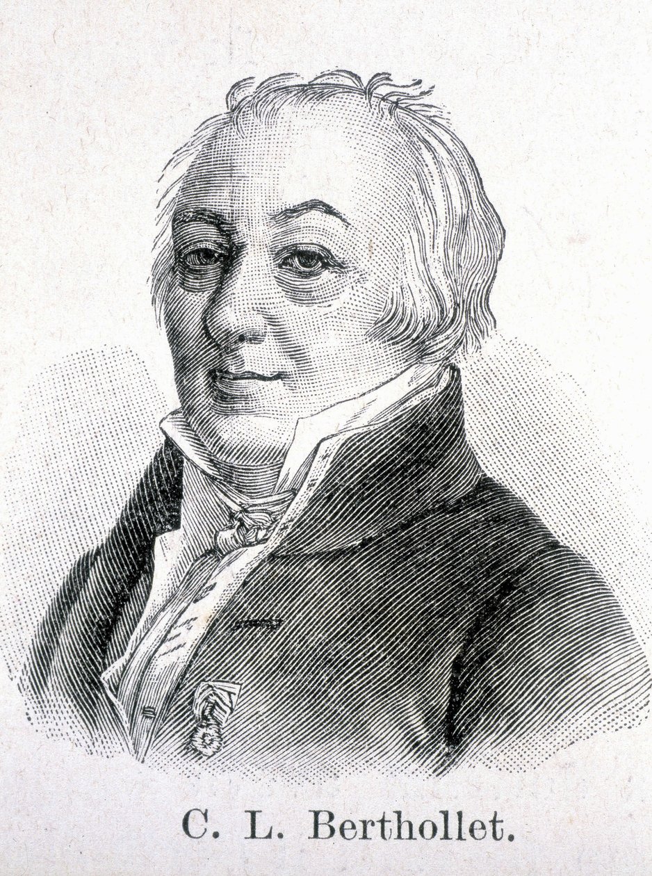 صورة لكلود لويس كونت بيرثوليت (1748 - 1822) الكيميائي الفرنسي. بواسطة فنان غير معروف