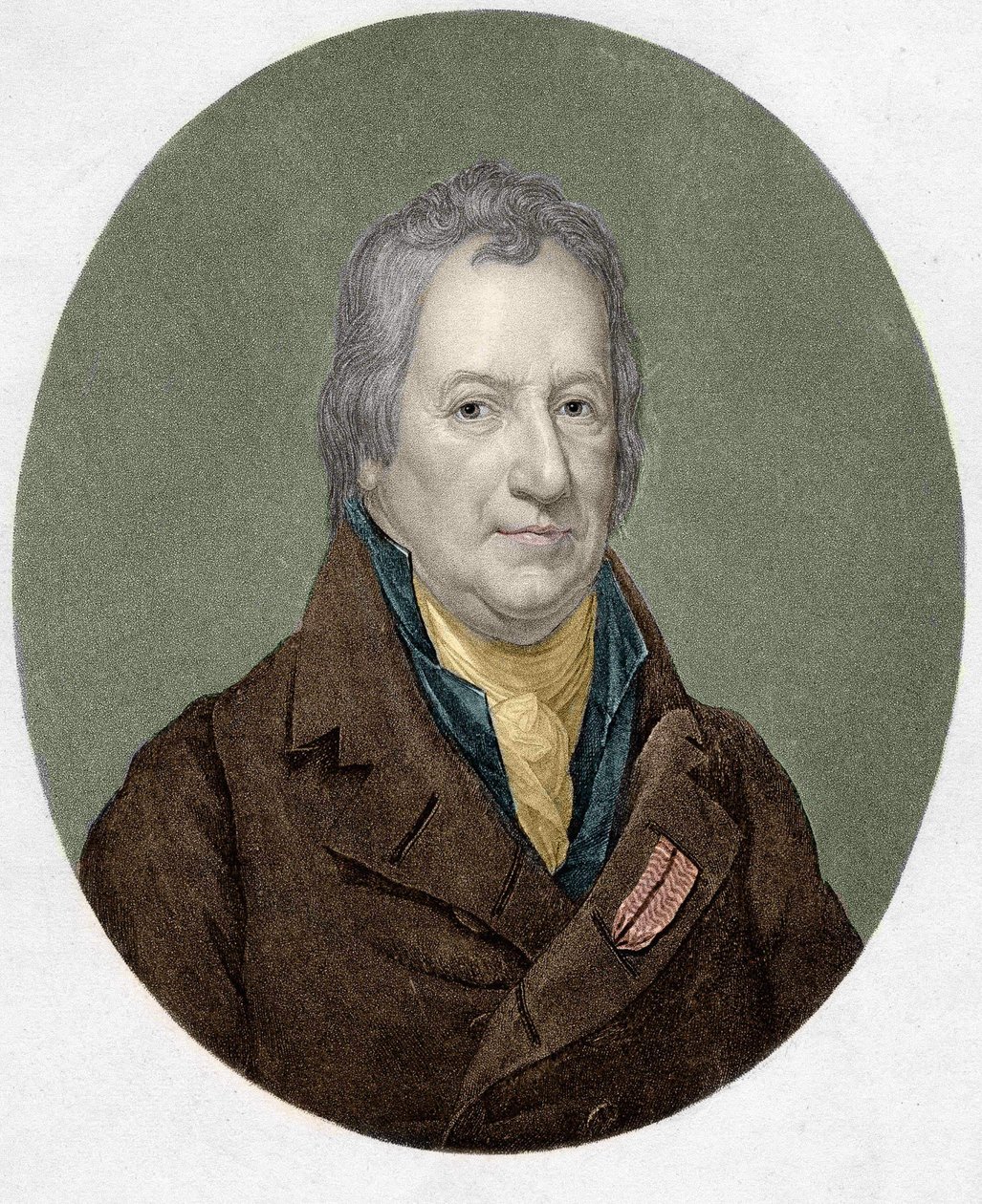 صورة لكلود لويس ، الكونت بيرثوليت (1748 - 1822) ، الكيميائي الفرنسي. بواسطة فنان غير معروف