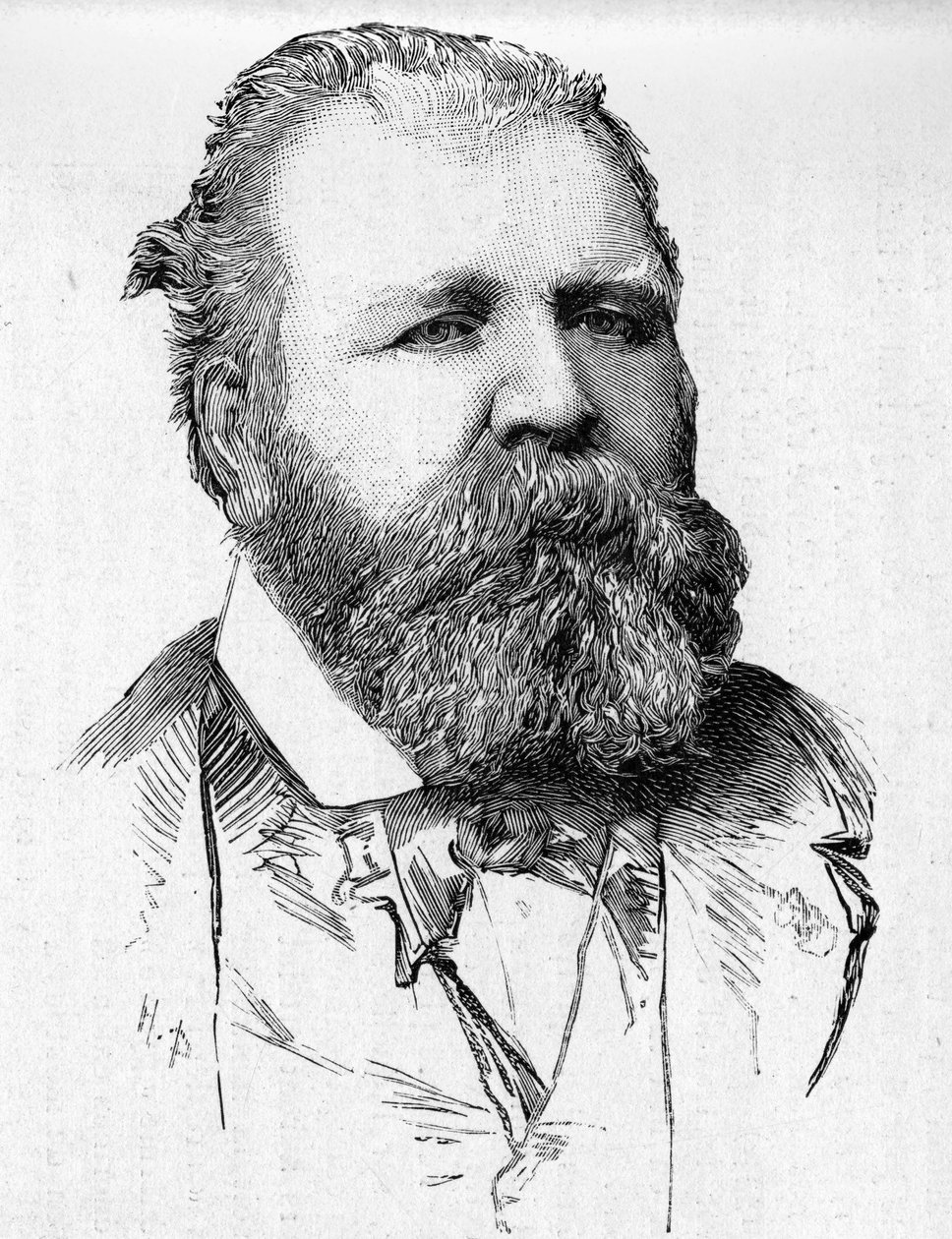 صورة للقائد جول باسديلوب (1819-1887). بواسطة فنان غير معروف
