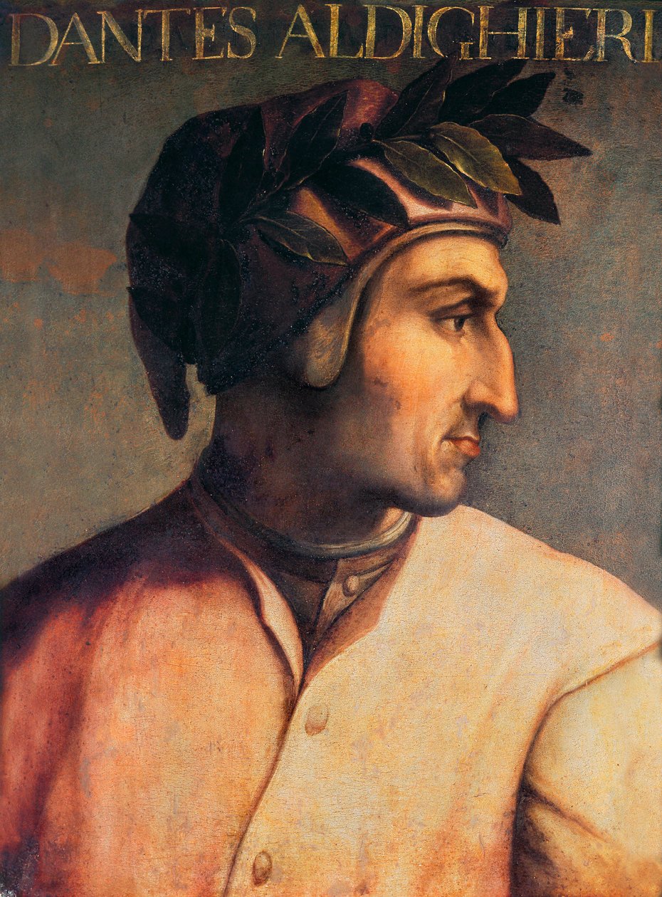 صورة لدانتي أليغيري (1265-1321) بواسطة فنان غير معروف