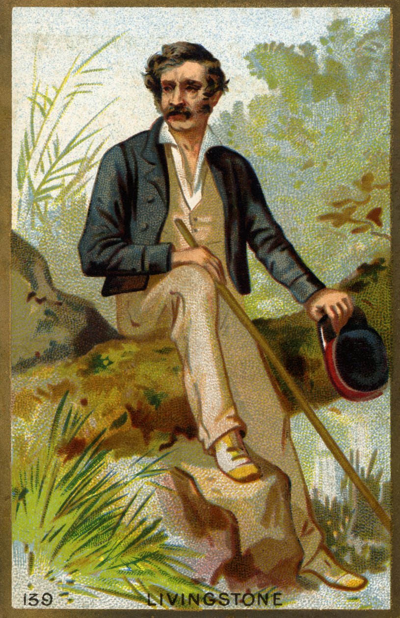 صورة لديفيد ليفنجستون (1813-1873) ، مبشر ومستكشف بريطاني. بواسطة فنان غير معروف