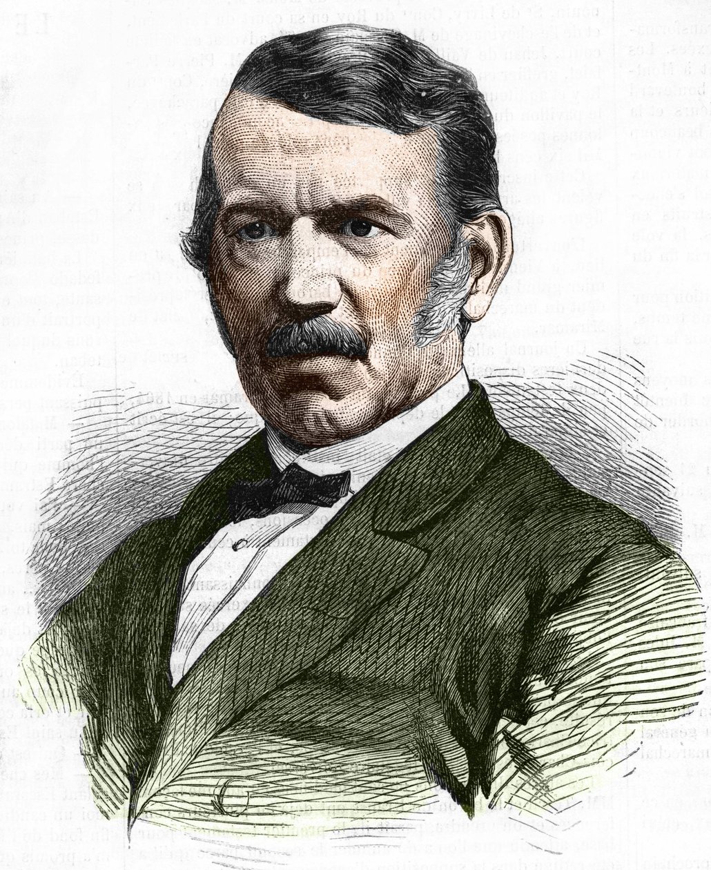 صورة لديفيد ليفنجستون (1813 - 1873). بواسطة فنان غير معروف