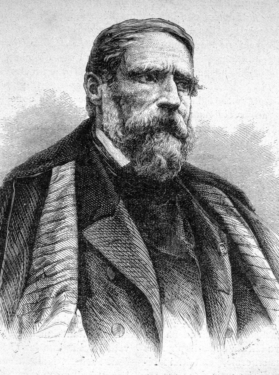 بورتريه ديكامب ، رسام فرنسي (1803 - 1860) - في "المعاصرون" ، نهاية القرن التاسع عشر (نقش) بواسطة فنان غير معروف