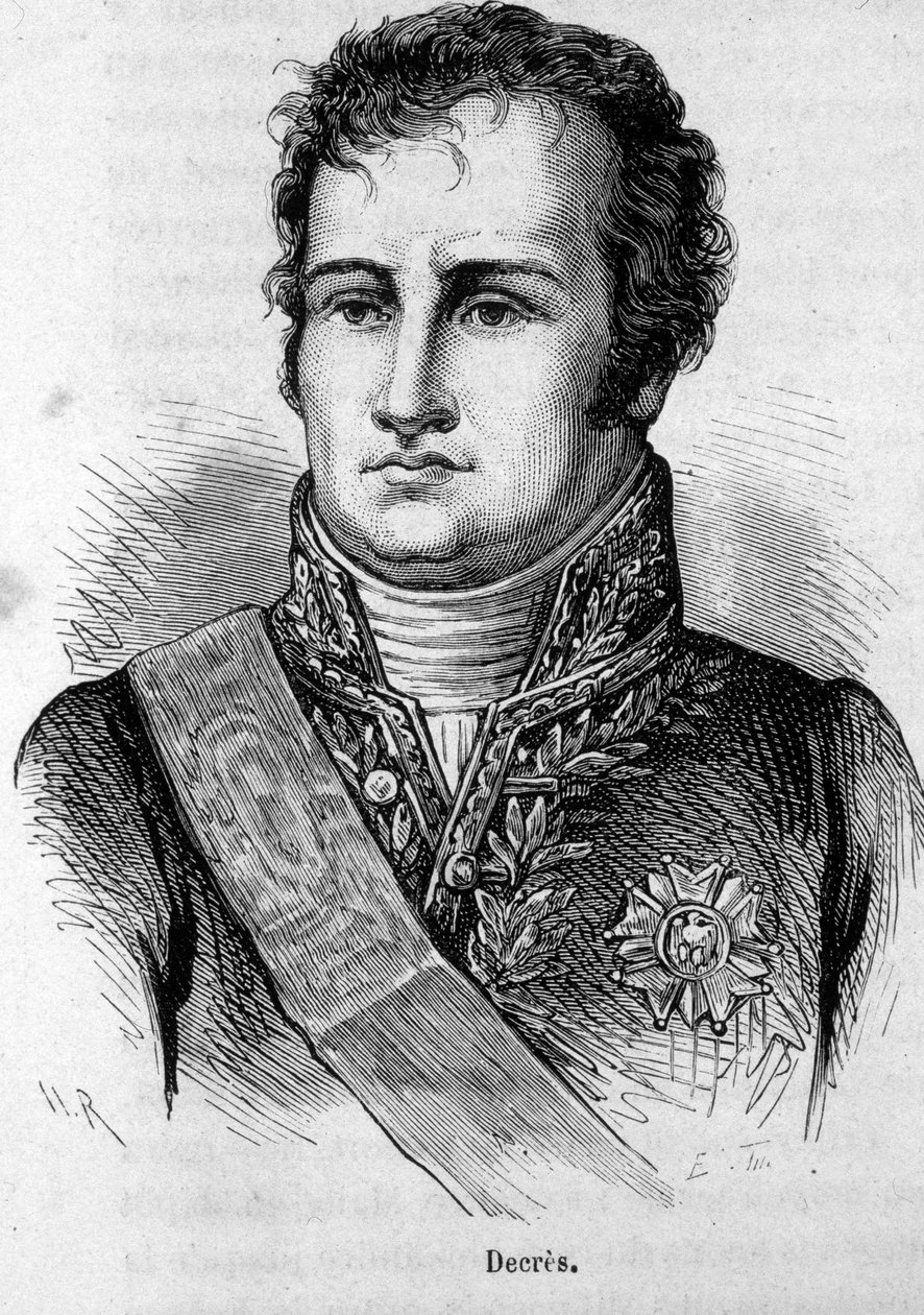 صورة لدينيس ديكرس (1761-1820) بحار فرنسي. بواسطة فنان غير معروف