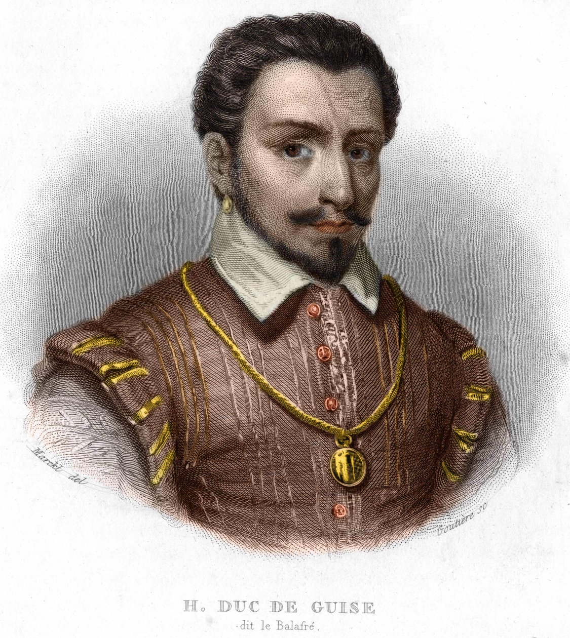 صورة لدوق Guise. فرانسوا دي لورين ، دوق أومالي ، ثم دوق جويز الثاني اللفتنانت جنرال (1519-1563) بواسطة فنان غير معروف