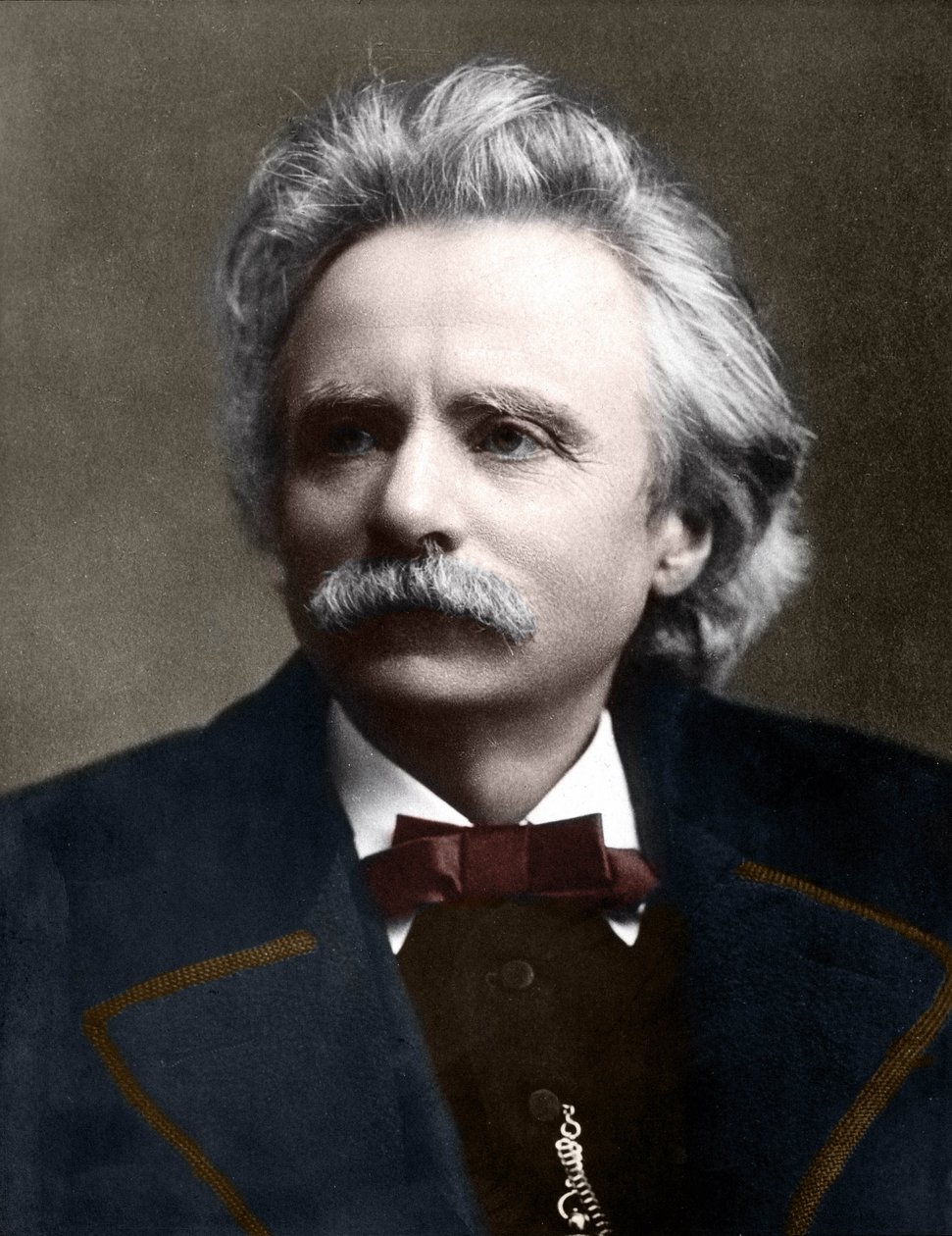صورة لإدوارد جريج (1843 - 1907) ملحن نرويجي. بواسطة فنان غير معروف