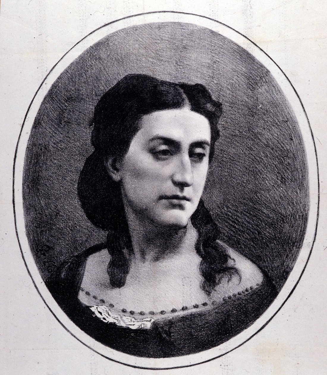 صورة لإرمينيا فريزوليني. السوبرانو الإيطالية (1818-1884). بواسطة فنان غير معروف