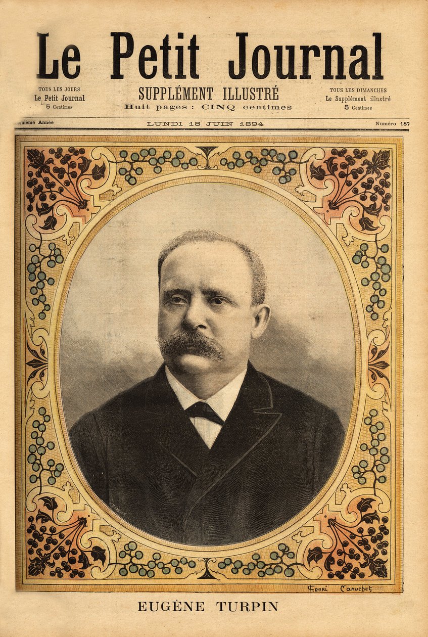 صورة يوجين توربين (1848-1927) ، كيميائي متخصص في المتفجرات بواسطة فنان غير معروف