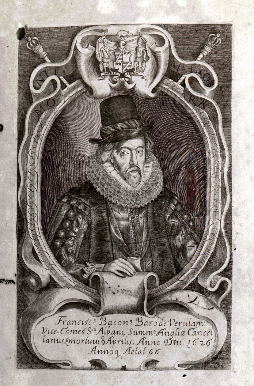 صورة لفرانسيس بيكون (1561 - 1626). بواسطة فنان غير معروف