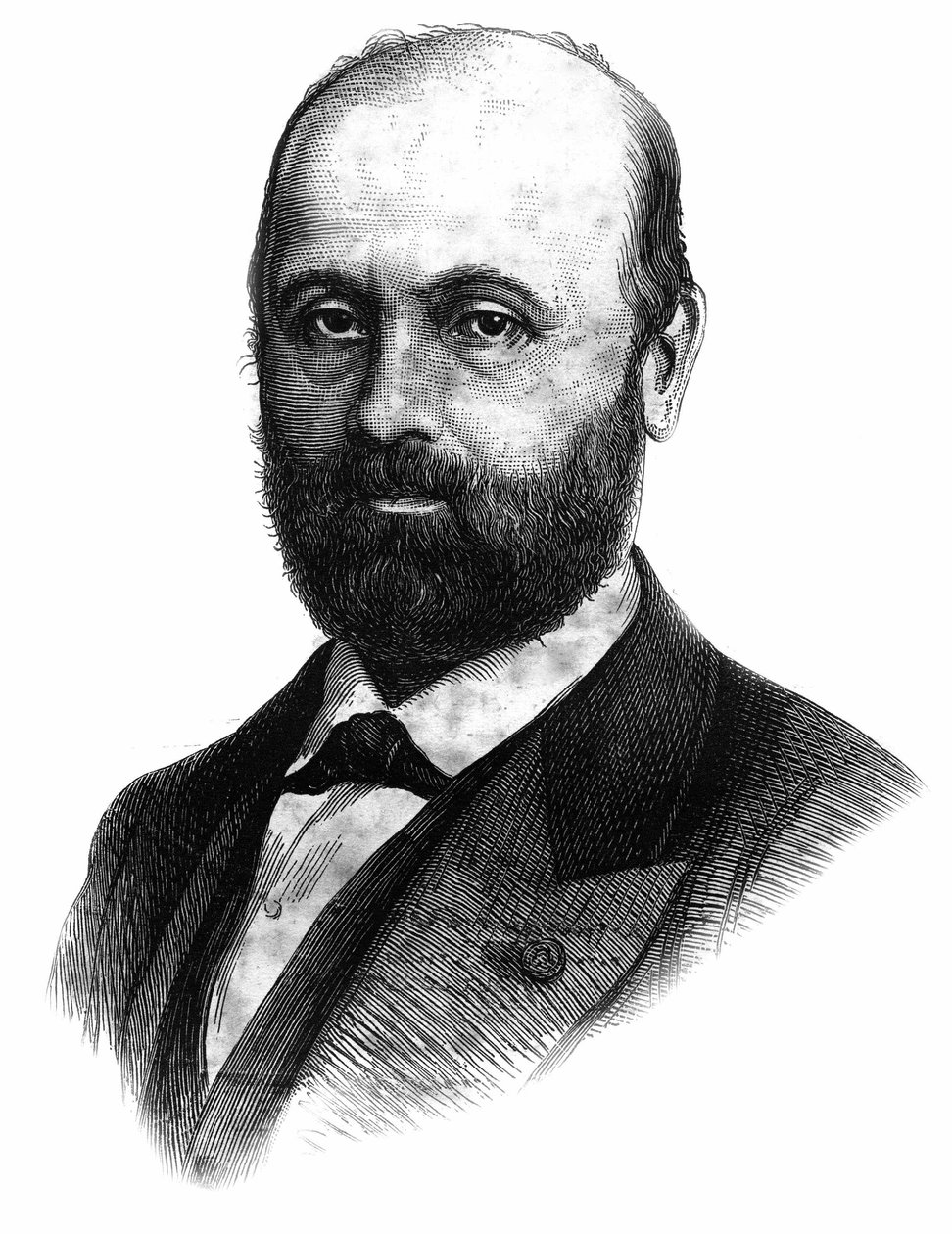 صورة لفرانسوا بازين (1816-1878) الملحن الفرنسي. بواسطة فنان غير معروف
