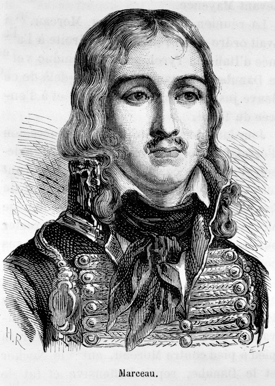 صورة لفرنسوا سيفيرين ديغرافييه مارسو (1769-1796) ، الجنرال الفرنسي. بواسطة فنان غير معروف