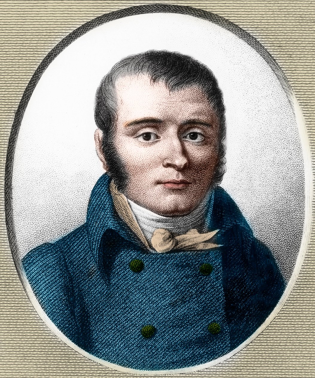 صورة للطبيب الفرنسي فرانسوا كزافييه بيشات (1771-1802). بواسطة فنان غير معروف