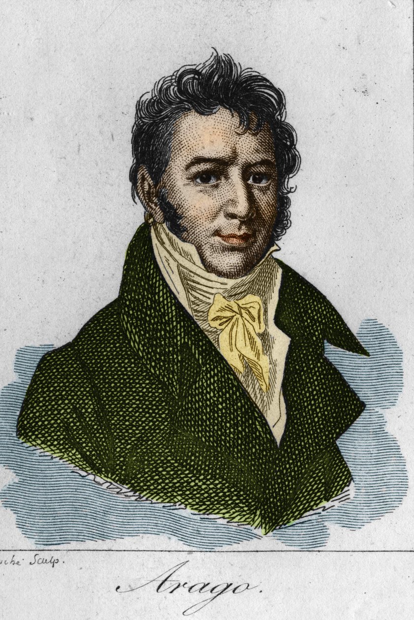 صورة لفرانسوا أراغو. (1786-1853) بواسطة فنان غير معروف