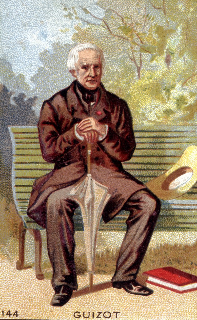 صورة فرانسوا جيزو (1787-1874) ، سياسي ومؤرخ فرنسي. بواسطة فنان غير معروف