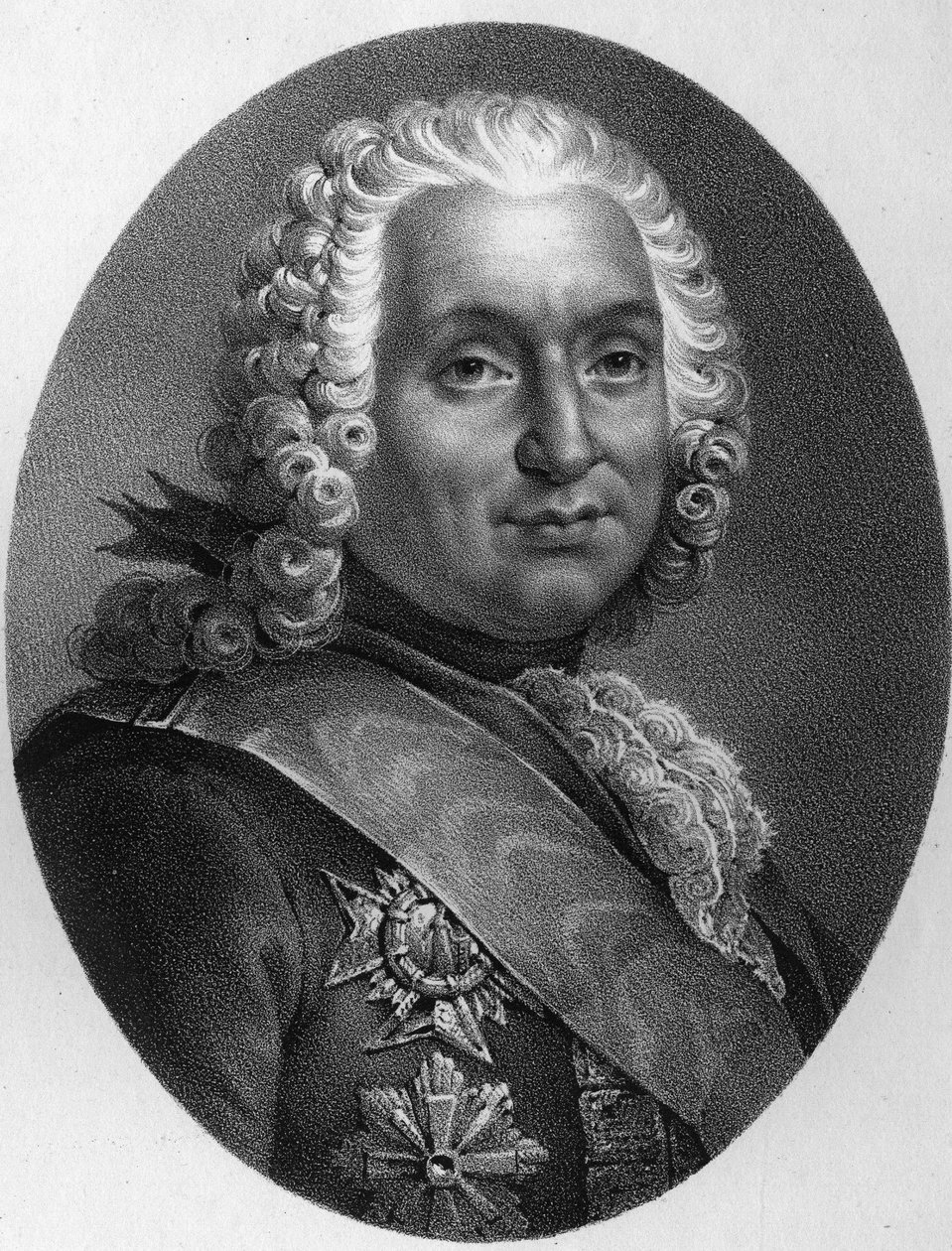 صورة لفرانسوا دي شيفرت (1695 - 1769). بواسطة فنان غير معروف