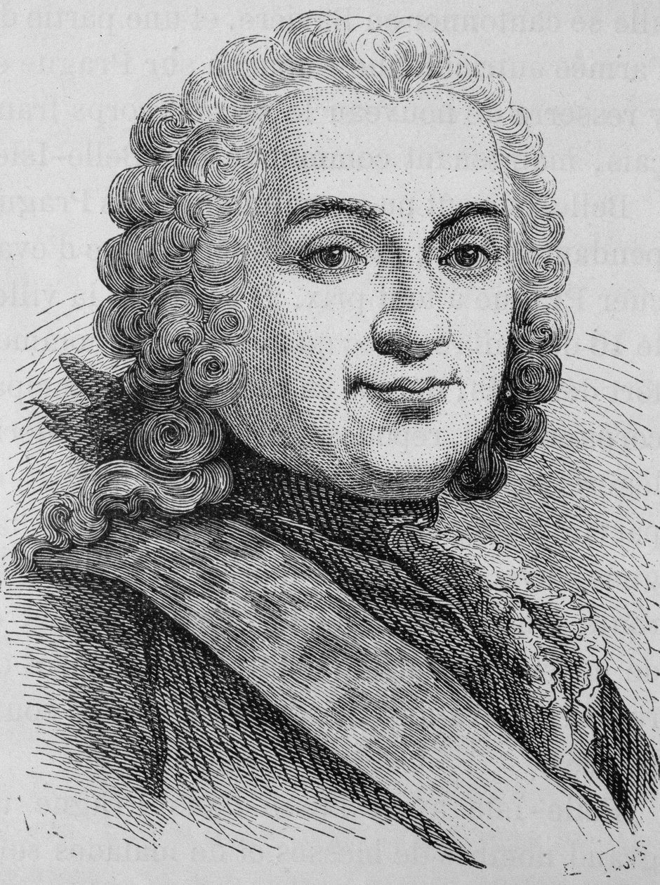 صورة لفرانسوا دي شيفرت (1695 - 1769). نقش نهاية القرن التاسع عشر في "هيستوار دو فرانس" له. مارتن. بواسطة فنان غير معروف